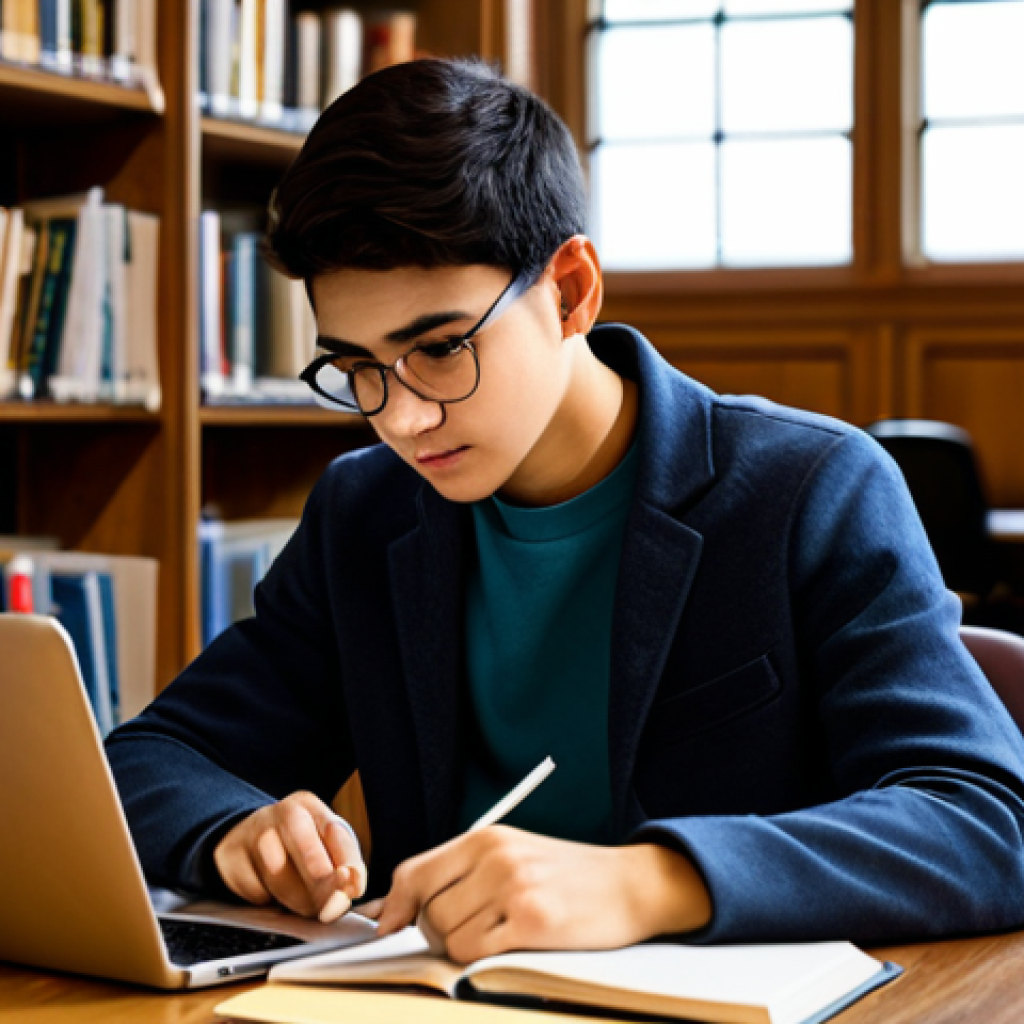 **
A student studying diligently at a desk covered with textbooks and practice exams, fully clothed in modest attire, with a laptop displaying study materials. The background shows a cozy library setting with warm lighting. perfect anatomy, correct proportions, natural pose, well-formed hands, proper finger count, natural body proportions, safe for work, appropriate content, fully clothed, professional, family-friendly.
**