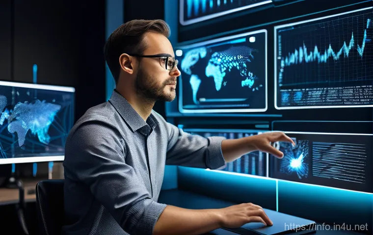 정보처리기사 실무에서 경험한 업무 사례 - Imagine a young professional, a woman in her late 20s dressed in smart casual business attire, stand...