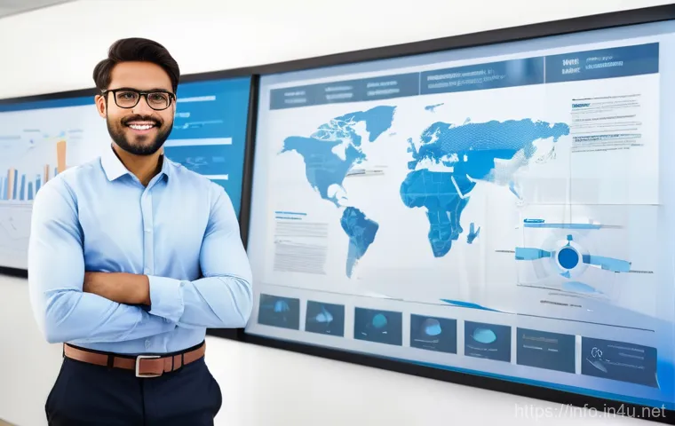 정보처리 실기 시험 대비 단기 집중 학습법 - A focused individual in their late twenties, wearing a smart casual outfit like a button-down shirt ...