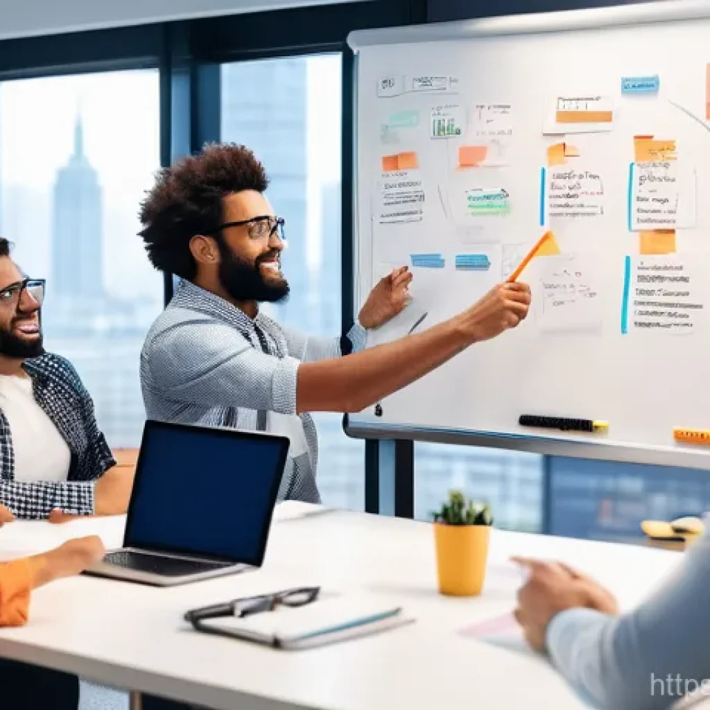 정보처리기사 필기 과목 핵심 요약 정리 - A diverse group of professional software developers and product managers, dressed in smart casual at...