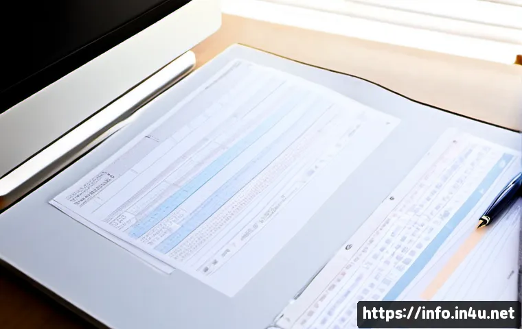 정보처리 실기 시험 합격을 위한 학습 자료 추천 - Photorealistic study desk for a computer science practical certification exam, organized open laptop...